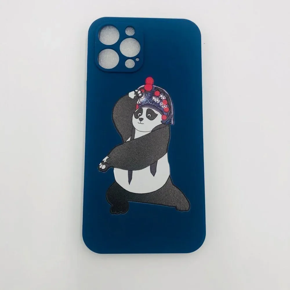 Brand New iPhone 12 Pro Max Blue‎ Panda Phone Case / Phone Accessory